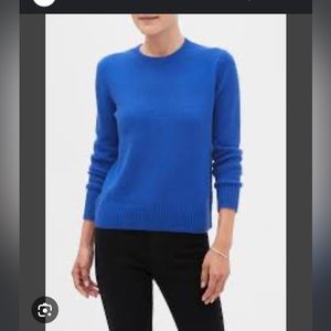 Banana Republic Bright Blue Crew Neck Sweater